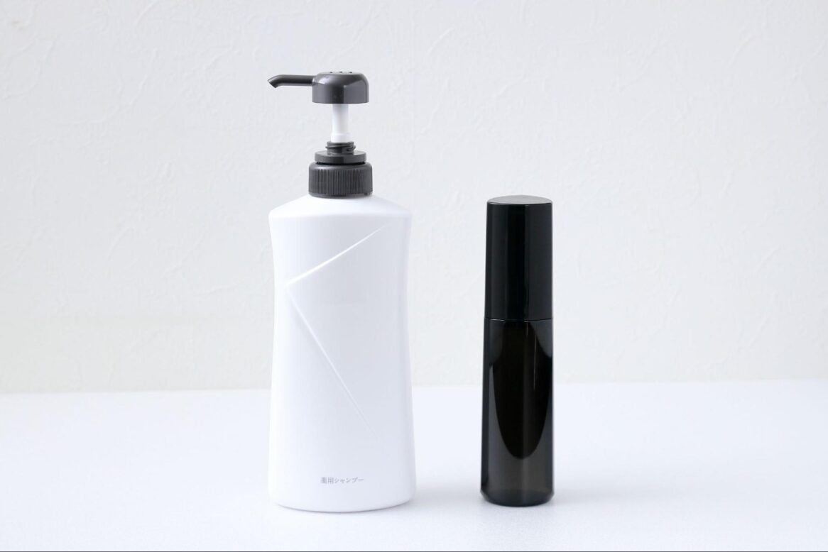 育毛剤とシャンプー